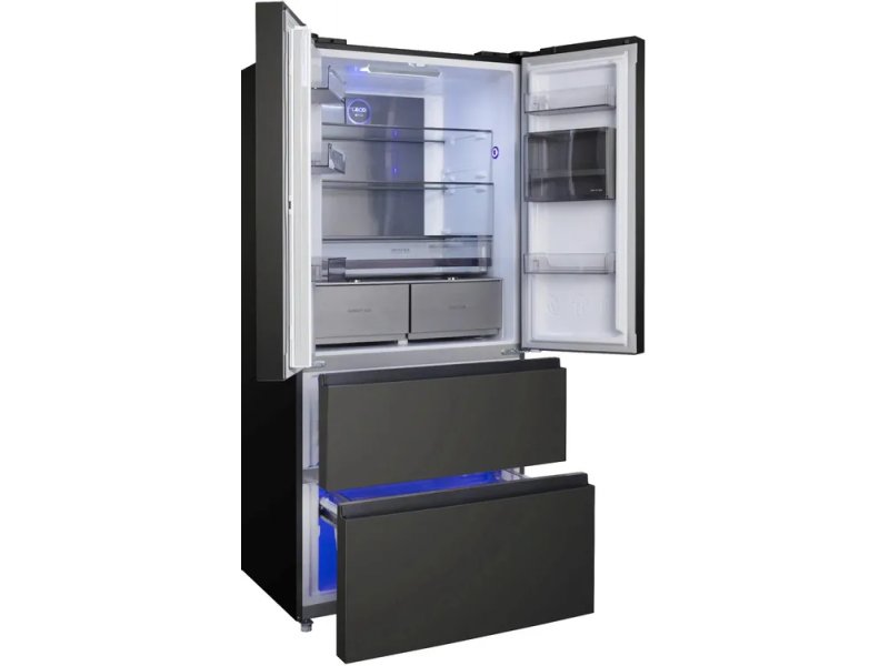 Холодильник Korting KNFF 82535 XN черный