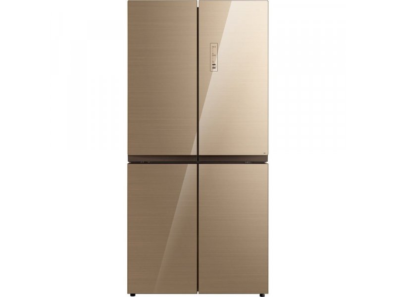 Холодильник Korting KNFM 81787 GB золотистый стекло Холодильник Korting KNFM 81787 GB золотистый стекло