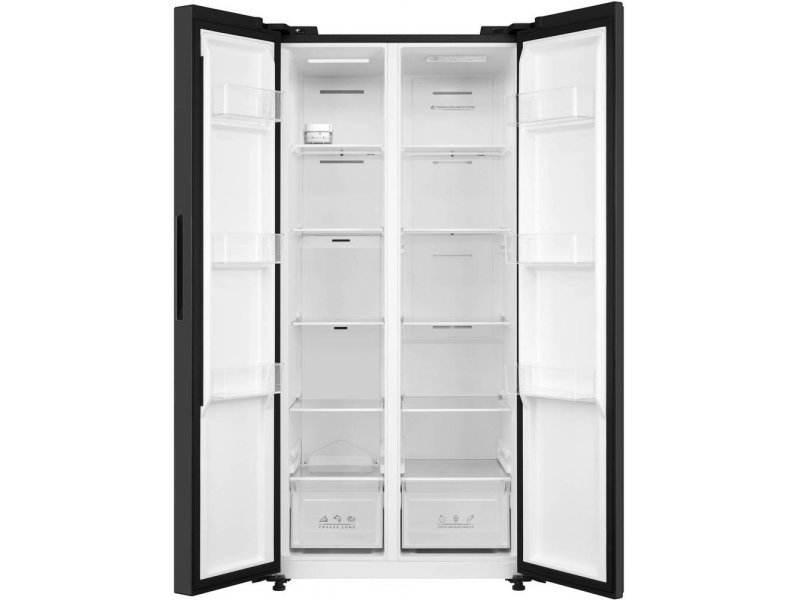 Холодильник Korting KNFS 83177 N черный Холодильник Korting KNFS 83177 N черный