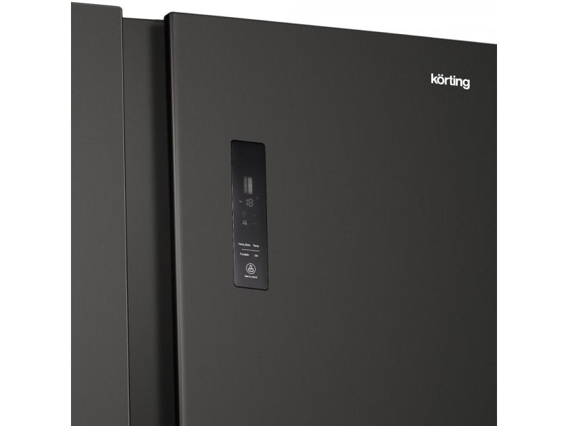 Холодильник Korting KNFS 93535 XN черный Холодильник Korting KNFS 93535 XN черный