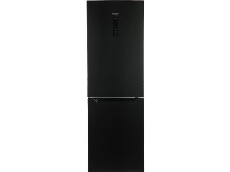 Холодильник Kraft TNC-NF403D Total No Frost черная сталь