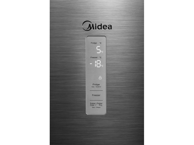 Холодильник Midea MDRB471MGF46O нержавеющая сталь
