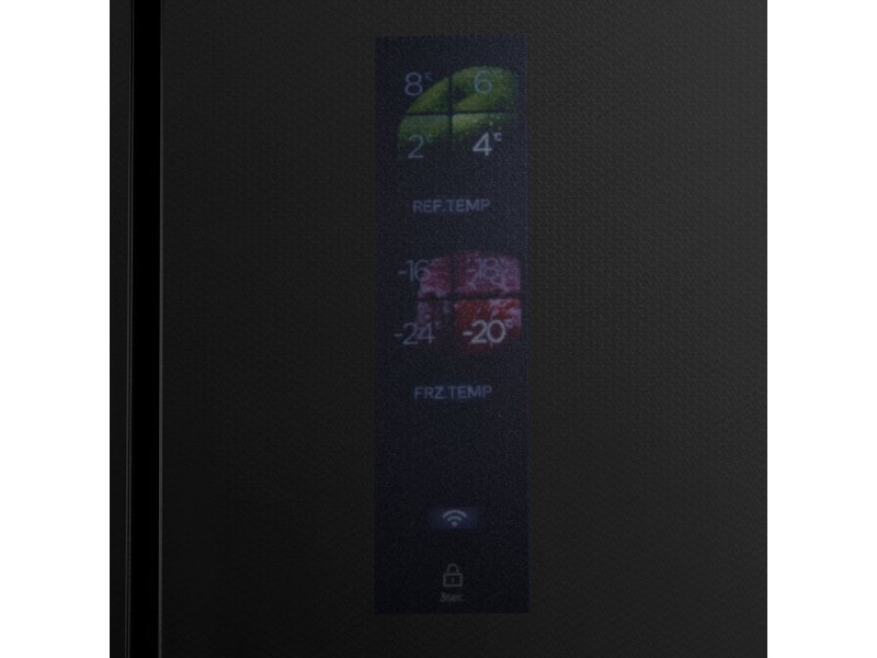 Холодильник Midea MDRF705BIE63 черный