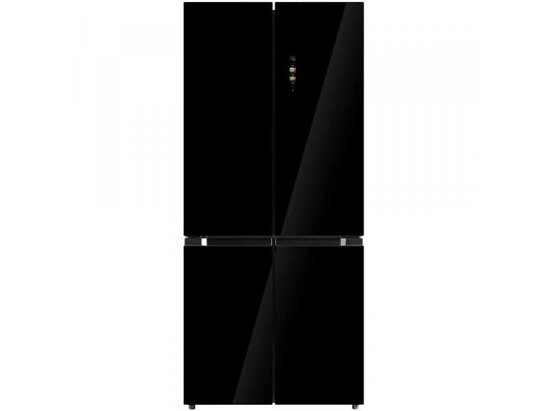 Холодильник Midea MDRM691MIE22 черный стекло