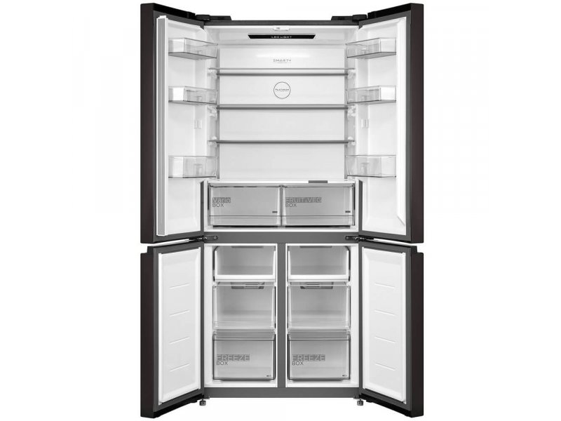 Холодильник Midea MDRM691MIE22 черный стекло