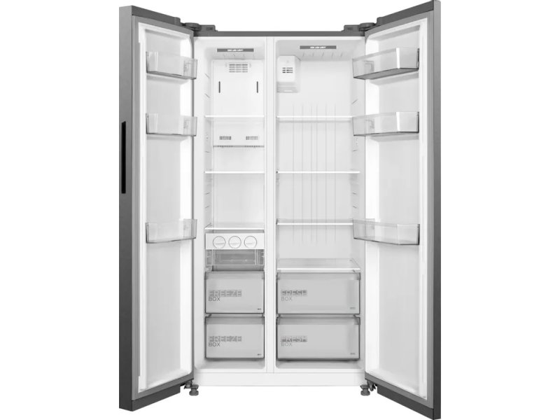 Холодильник Midea MDRS710FGE46 нержавеющая сталь