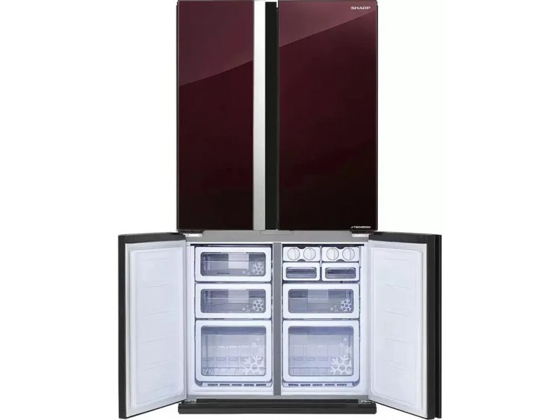 Холодильник Sharp SJGX98PRD красный Холодильник Sharp SJGX98PRD красный