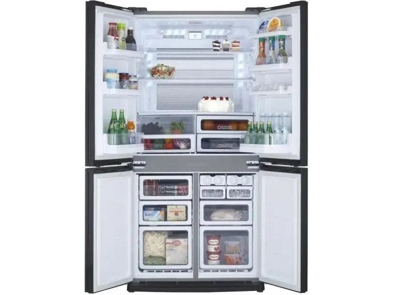 Холодильник Sharp SJGX98PRD красный Холодильник Sharp SJGX98PRD красный
