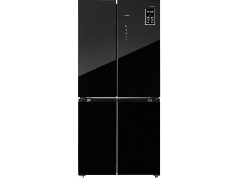 Холодильник Tesler RCD-482I черное стекло