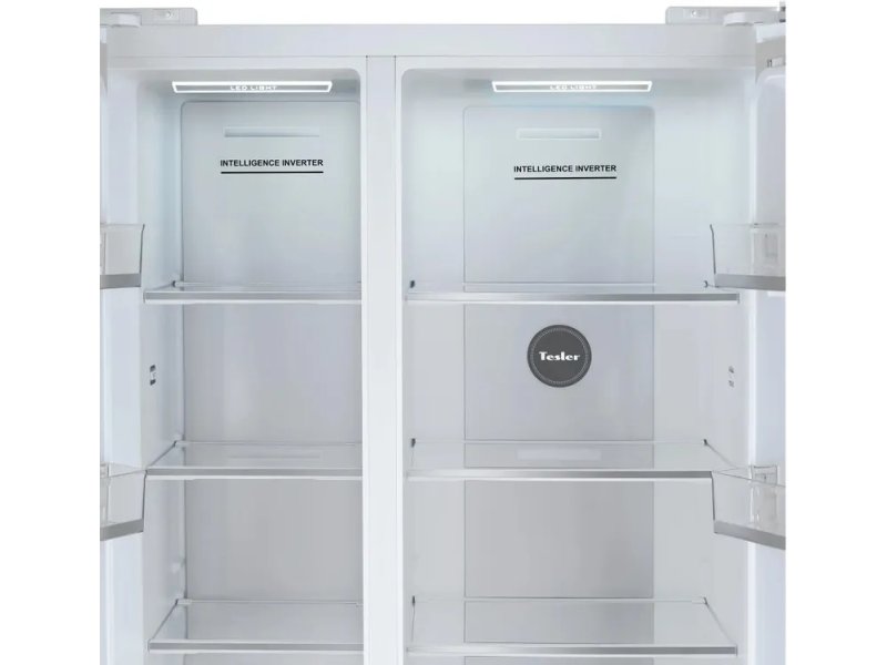 Холодильник Tesler RSD-537Bi бежевый мрамор Холодильник Tesler RSD-537Bi бежевый мрамор