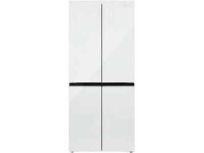 Холодильник Zugel ZRCD430W белое стекло Холодильник Zugel ZRCD430W белое стекло