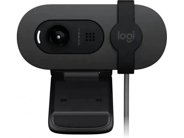 Веб-камера Logitech HD Webcam Brio 90 графитовый Веб-камера Logitech HD Webcam Brio 90 графитовый