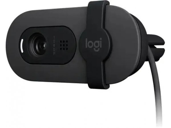 Веб-камера Logitech HD Webcam Brio 90 графитовый Веб-камера Logitech HD Webcam Brio 90 графитовый