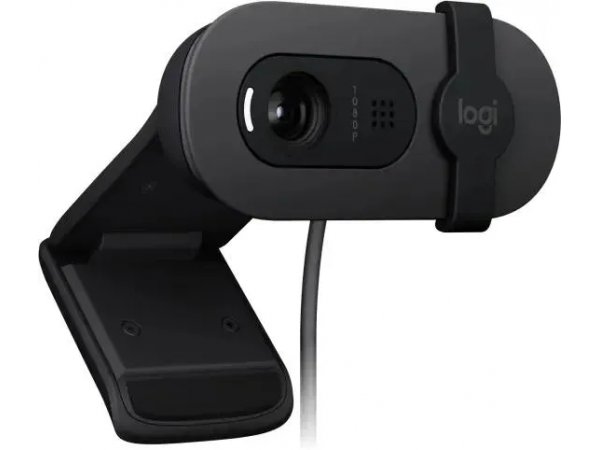 Веб-камера Logitech HD Webcam Brio 90 графитовый Веб-камера Logitech HD Webcam Brio 90 графитовый