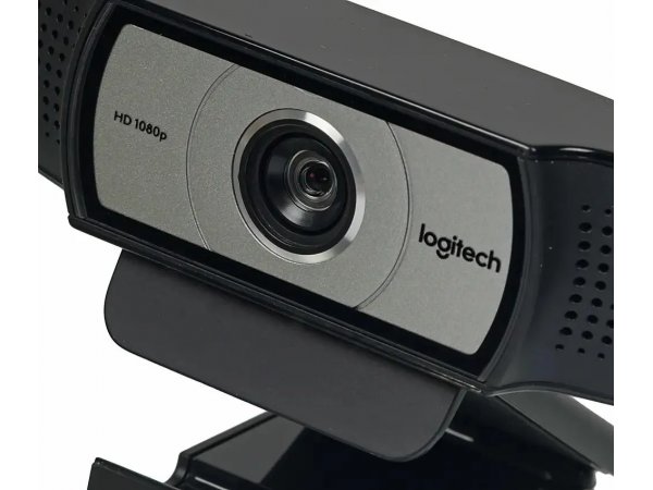 Веб-камера Logitech HD Webcam C930e черный/серебристый