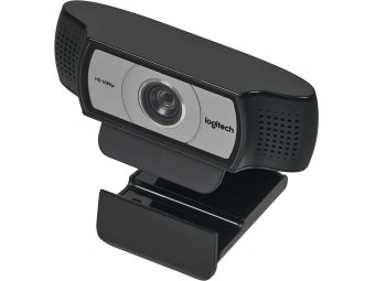 Веб-камера Logitech HD Webcam C930e черный/серебристый