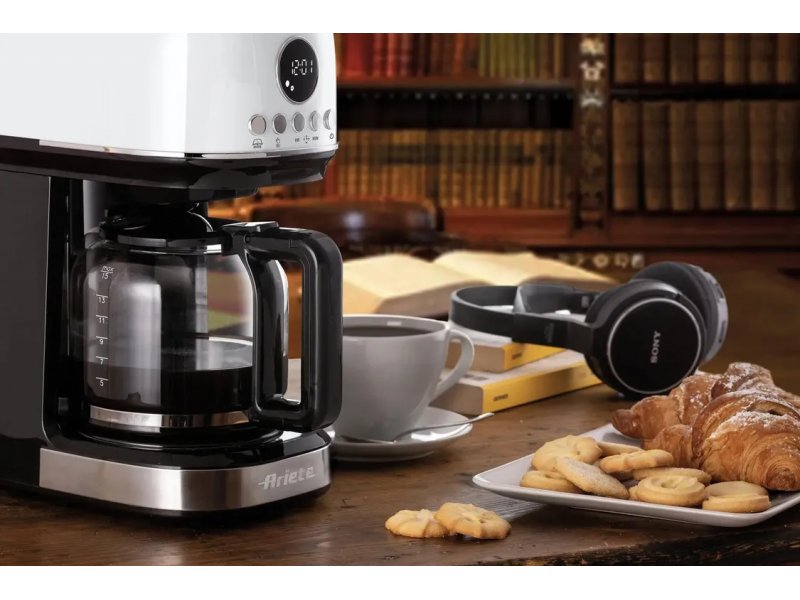 Кофеварка Ariete 1396/01 голубой/черный