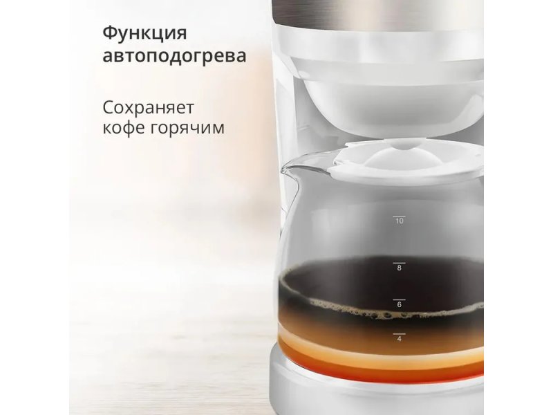 Кофеварка Blackton Bt CM4115 белый Кофеварка Blackton Bt CM4115 белый