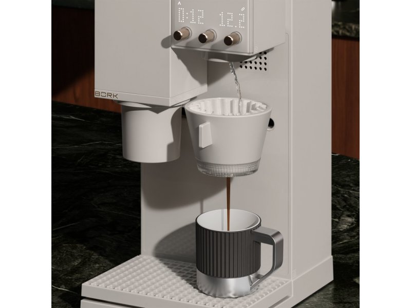 Кофемашина Bork C751 wt белый Кофемашина Bork C751 wt белый