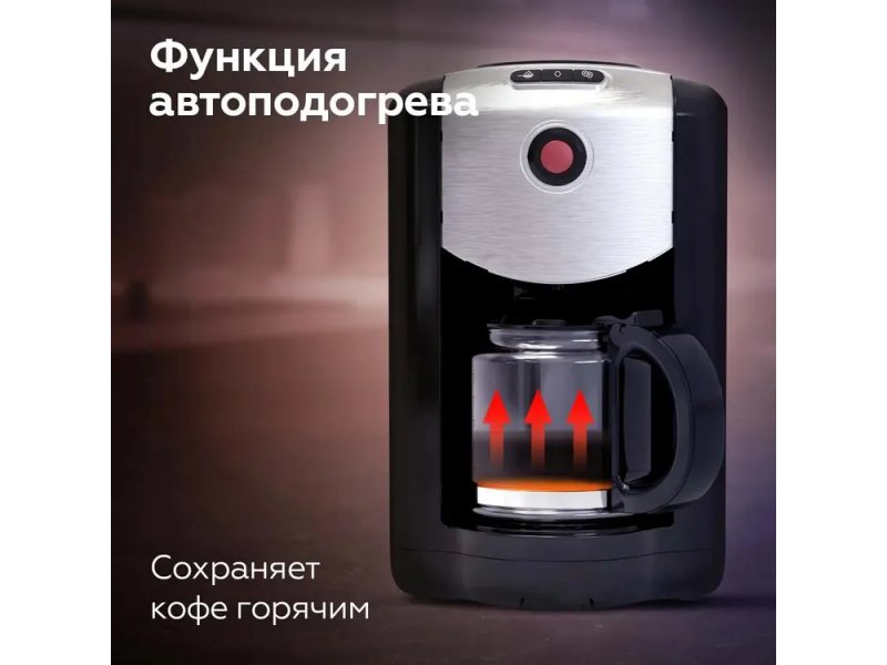 Кофеварка BQ CM1009 черный