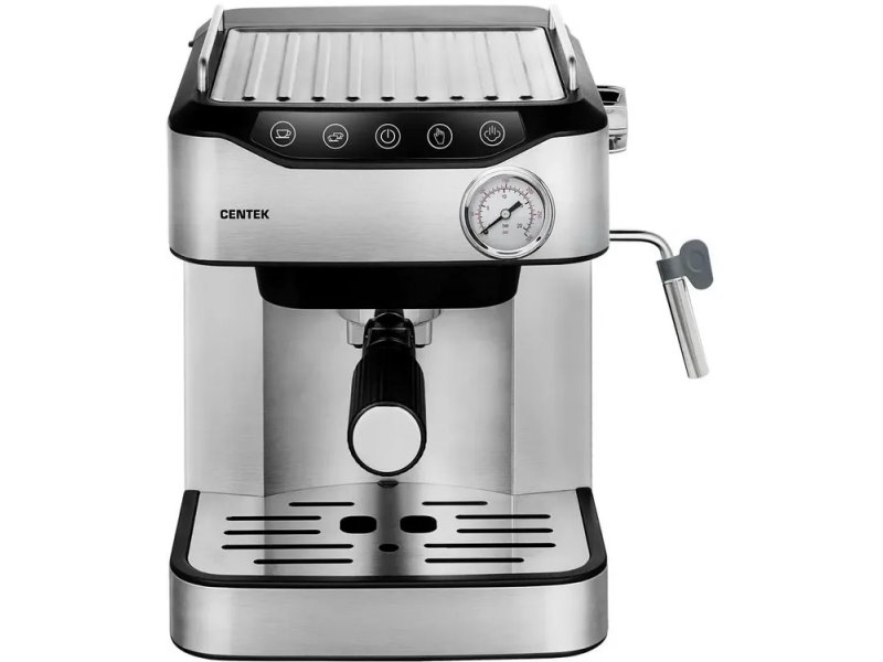 Кофеварка Centek CT-1166 серебристый Кофеварка Centek CT-1166 серебристый