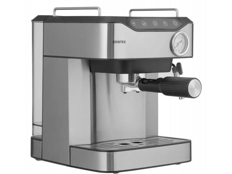 Кофеварка Centek CT-1166 серебристый Кофеварка Centek CT-1166 серебристый