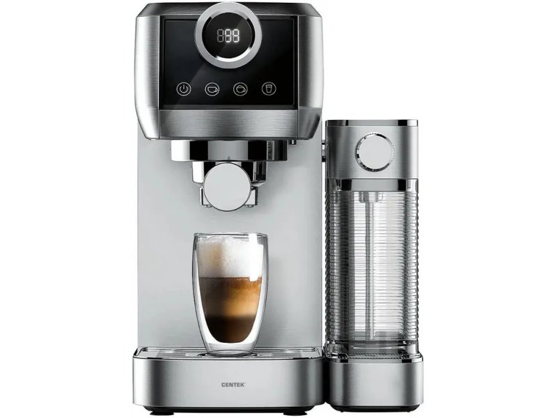 Кофеварка Centek CT-1170 серебристый Кофеварка Centek CT-1170 серебристый