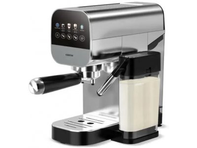 Кофеварка Centek CT-1172 серебристый /черный Кофеварка Centek CT-1172 серебристый /черный