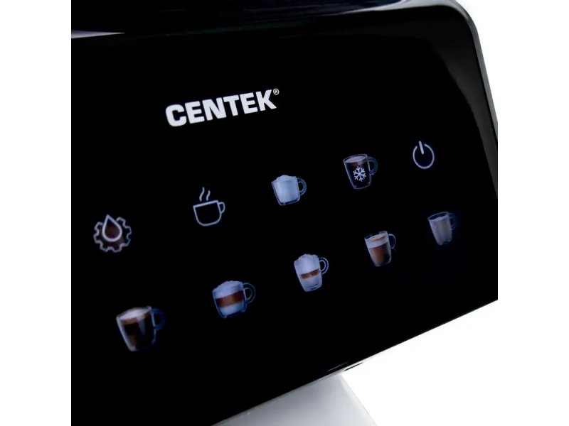 Кофемашина Centek CT-1191 серый/черный