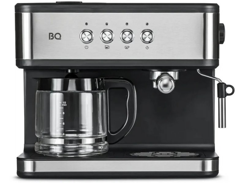 Кофеварка BQ CM1005 нержавеющая сталь /черный