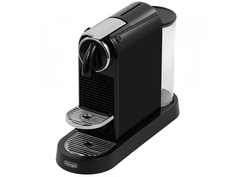 De Longhi Citiz EN167.B черный — капсульная кофемашина Nespresso вид спереди