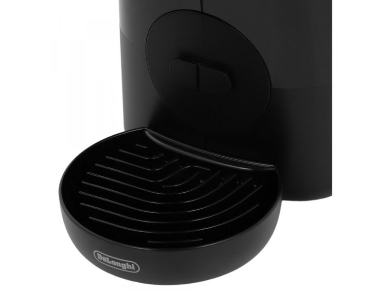 De Longhi EDG 110.AB вид сверху — отсек для Nespresso капсулы и держатель
