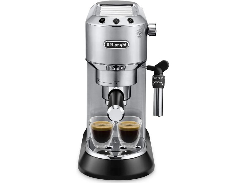 Кофеварка DeLonghi EC685.M серебристый