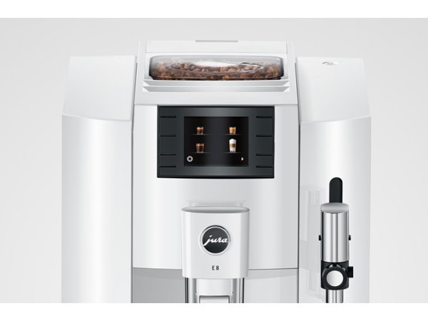 Кофемашина Jura E8 piano white