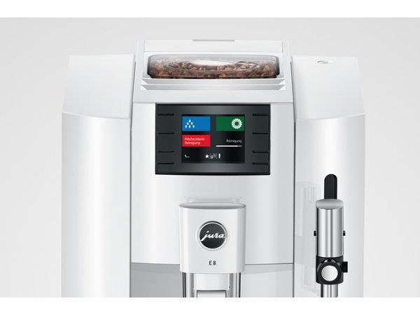 Кофемашина Jura E8 piano white