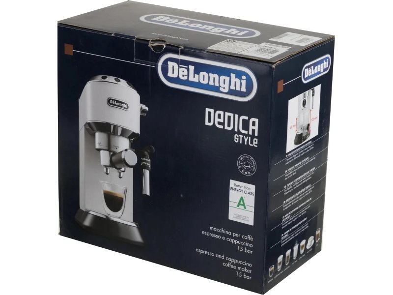 Кофеварка DeLonghi EC685.W белый