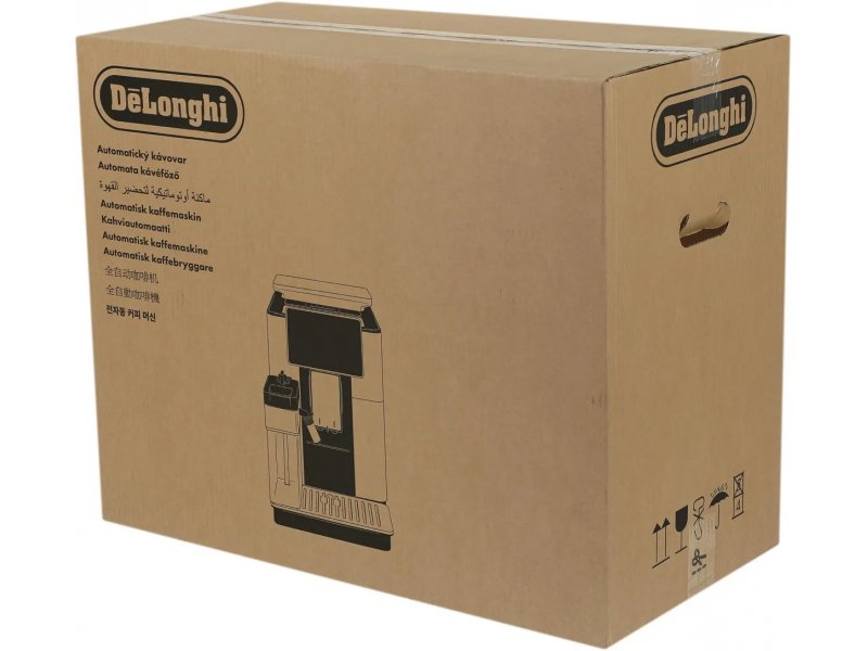 Кофемашина DeLonghi ECAM610.75.MB черный/серебристый