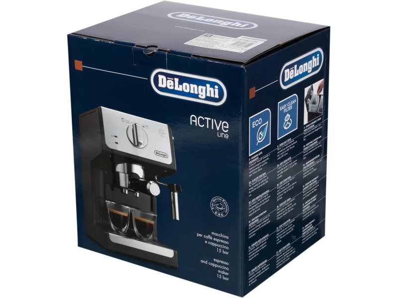 Кофеварка DeLonghi ECP33.21.BK черный Кофеварка DeLonghi ECP33.21.BK черный