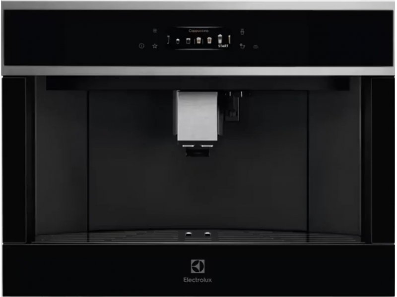 Встраиваемая кофемашина Electrolux EBC85X черный