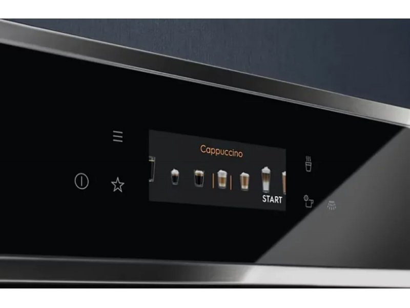 Встраиваемая кофемашина Electrolux EBC85X черный