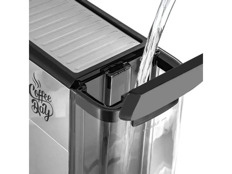 Кофеварка Endever Costa-1089 стальной /черный Кофеварка Endever Costa-1089 стальной /черный