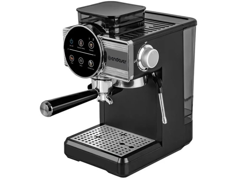 Кофеварка Endever Costa-1093 черный /стальной