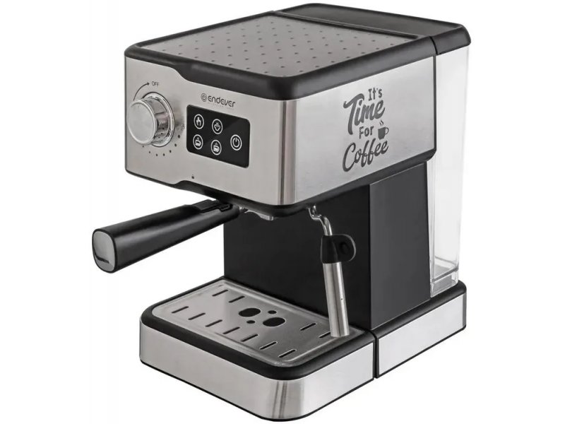Кофеварка Endever Costa-1095 стальной /черный Кофеварка Endever Costa-1095 стальной /черный