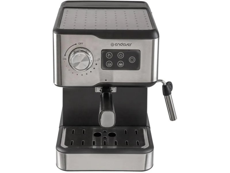 Кофеварка Endever Costa-1095 стальной /черный Кофеварка Endever Costa-1095 стальной /черный