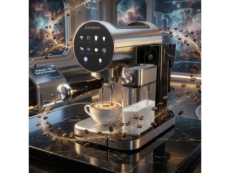 Кофеварка Endever Costa-2010 стальной Кофеварка Endever Costa-2010 стальной