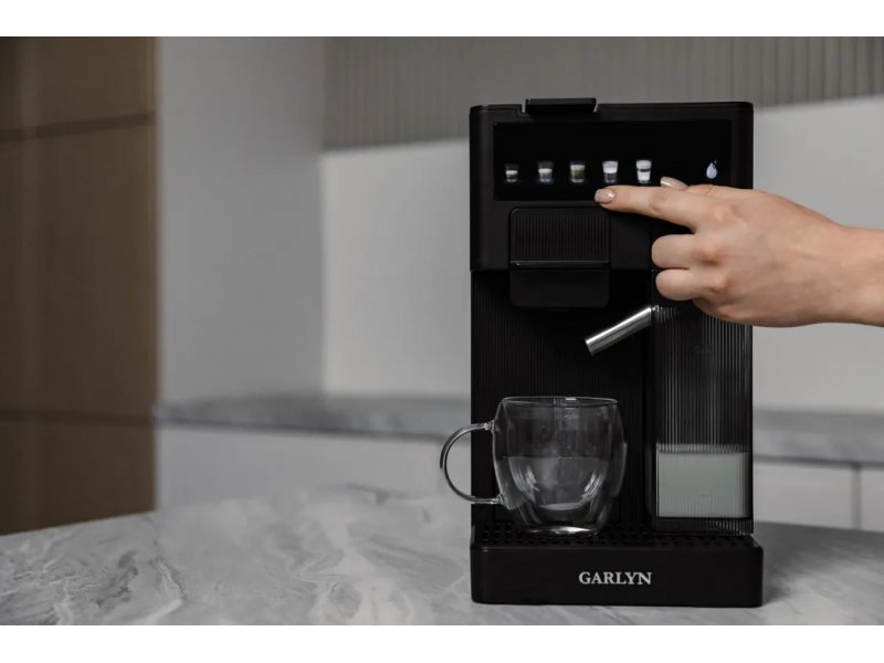 Кофеварка Garlyn Barista Compact черный Кофеварка Garlyn Barista Compact черный