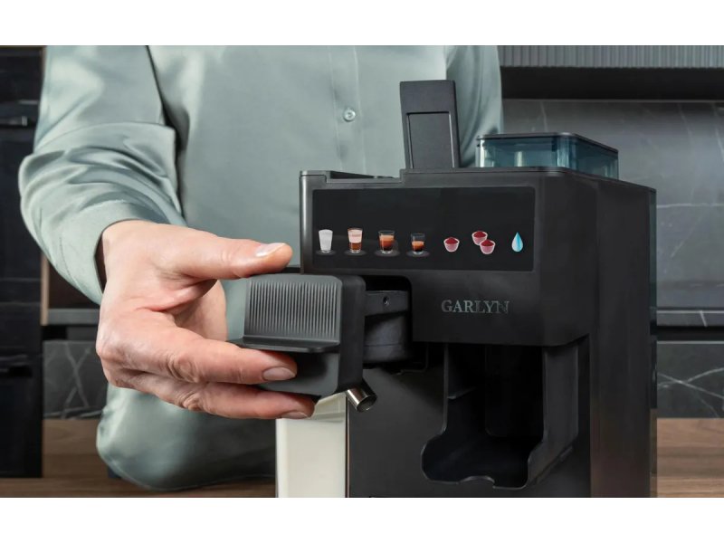 Кофеварка Garlyn Barista Compact Plus черный Кофеварка Garlyn Barista Compact Plus черный