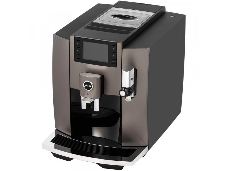Кофемашина Jura E8 Dark Inox серый Кофемашина Jura E8 Dark Inox серый