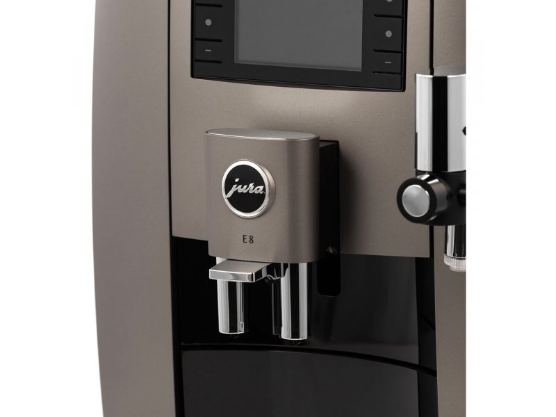 Кофемашина Jura E8 Dark Inox серый