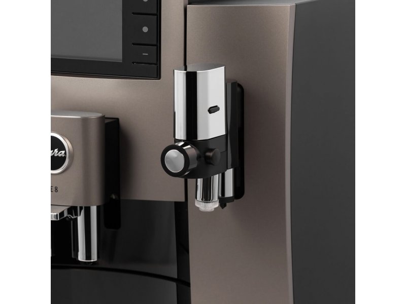 Кофемашина Jura E8 Dark Inox серый
